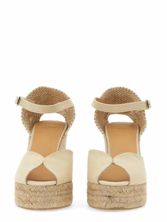  까스따네르 샌들 BIANCA8ED001IVORY White - CASTANER