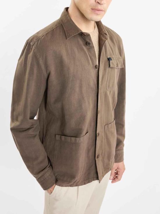 26SS 페이 자켓 NCMA150261TXBRS601 Brown - FAY