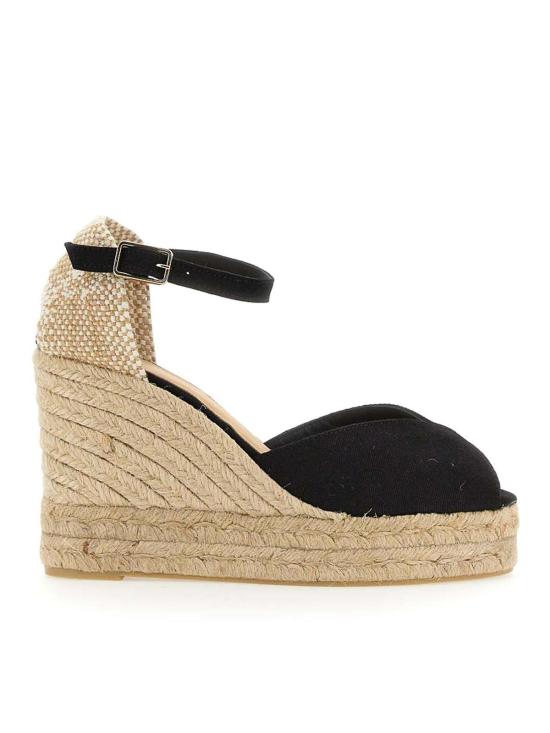 25SS 까스따네르 샌들 BIANCA8ED001NEGRO Black