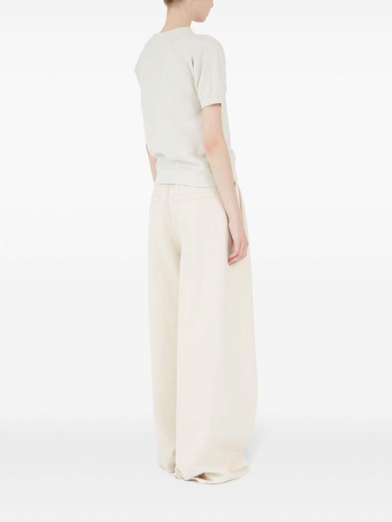 25SS 마르지엘라 로고 프린트 스웨트 셔츠 S51GU0136M25016103 Cream - MAISON MARGIELA