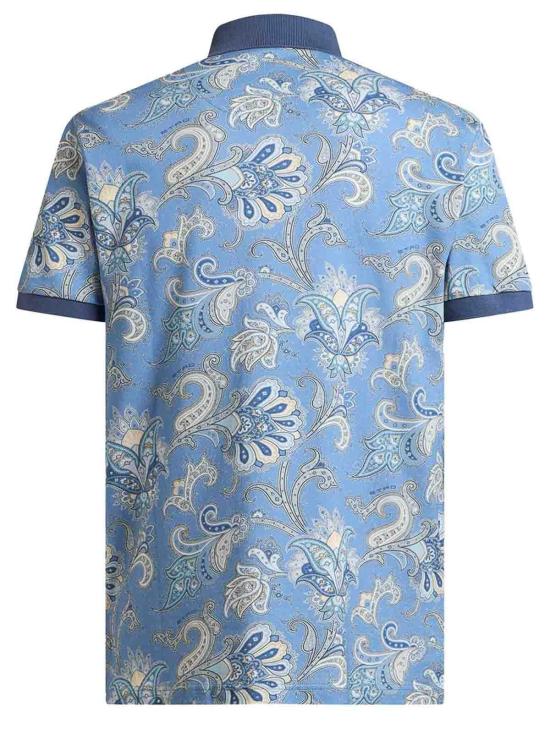 25SS 에트로 폴로 티셔츠 MRMD0004AK570X0880 Blue - ETRO