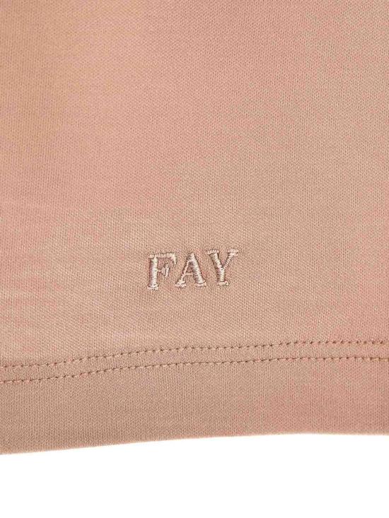 26SS 페이 반팔 티셔츠 NPWB2506150XBAM002 Pink - FAY