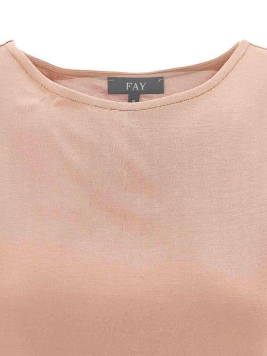 26SS 페이 반팔 티셔츠 NPWB2506150XBAM002 Pink - FAY