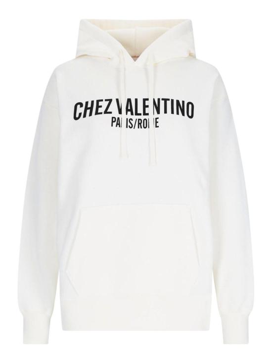  발렌티노 가라바니 후드 티셔츠 6B3MF24D960A03 White