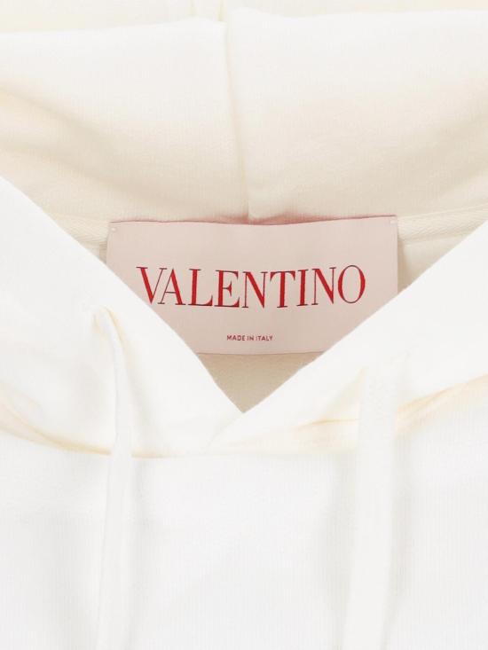  발렌티노 가라바니 후드 티셔츠 6B3MF24D960A03 White - VALENTINO GARAVANI