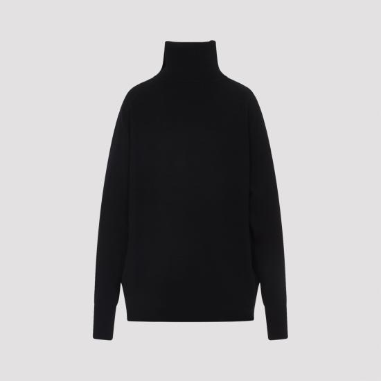 25FW 드리스 반 노튼 터틀넥 2520112162704 900 BLACK - DRIES VAN NOTEN
