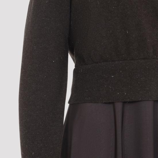 25FW 페세리코 미디 원피스 S82127F12 9095D 51D MARRONE EBANO - PESERICO