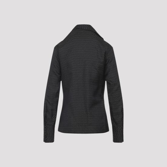 25FW 드리스 반 노튼 셔츠 2520107852350 900 Black - DRIES VAN NOTEN