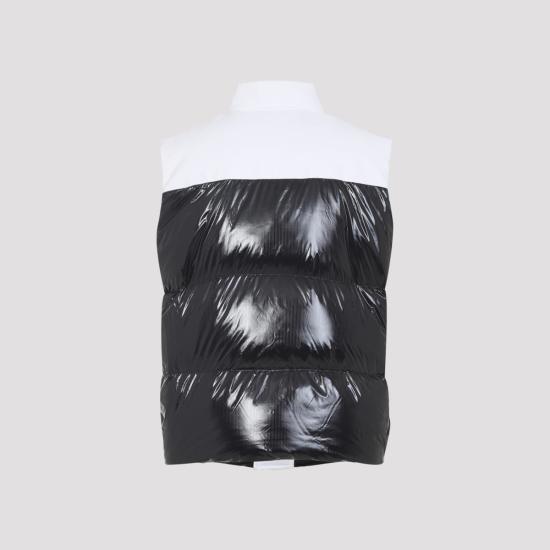 25FW 카사블랑카 패딩 조끼 MAW25OT19101 Black - CASABLANCA