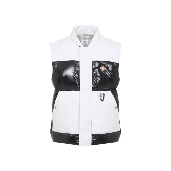 25FW 카사블랑카 패딩 조끼 MAW25OT19101 Black