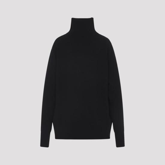 25FW 드리스 반 노튼 터틀넥 2520112162704 900 Black - DRIES VAN NOTEN