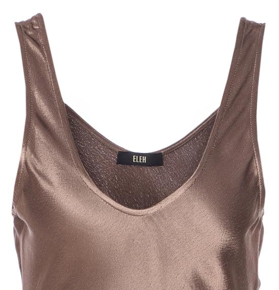 25FW 엘레 긴팔 티셔츠 0211 GRIGIO FANGO Brown - ELEH