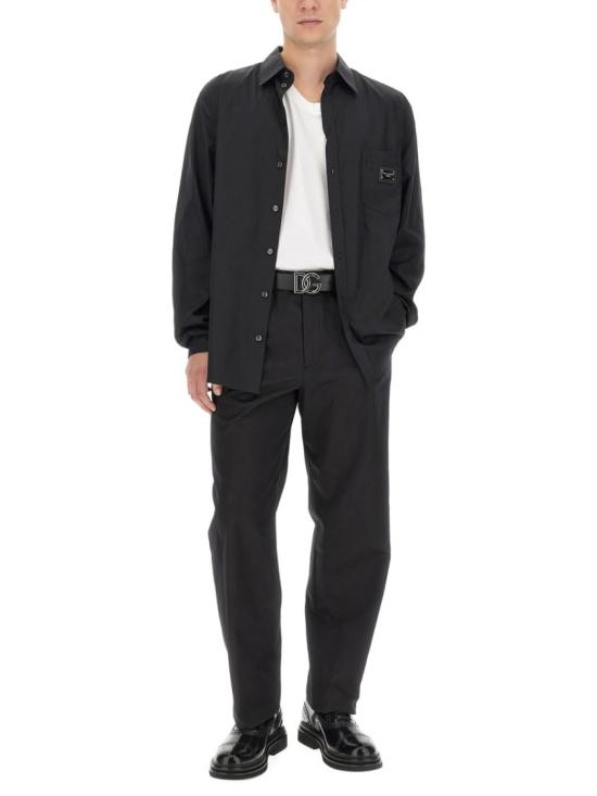  돌체앤가바나 트레이닝/조거 팬츠 GV5ZHT FU6ZEN0000 Black - DOLCE & GABBANA