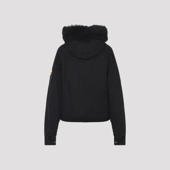 25FW 무스너클 로건 봄버 재킷  M35LB022GS 305 Black - MOOSE KNUCKLES