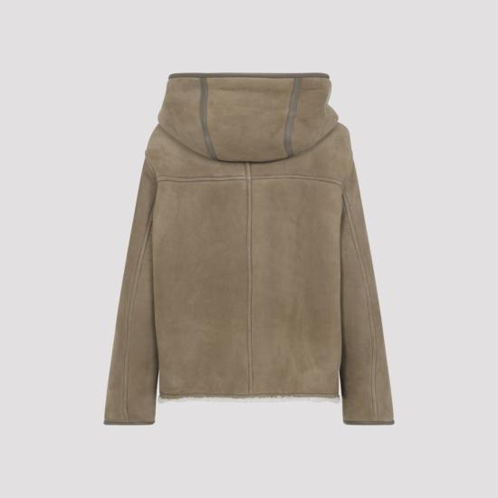 25FW 이브살로몬 무톤 26WYV61462MSBV 3230 Beige - YVES SALOMON