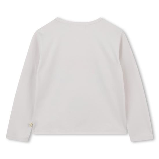 25FW [키즈] 빌리블러쉬 티셔츠 U21608 121 Cream - BILLIEBLUSH