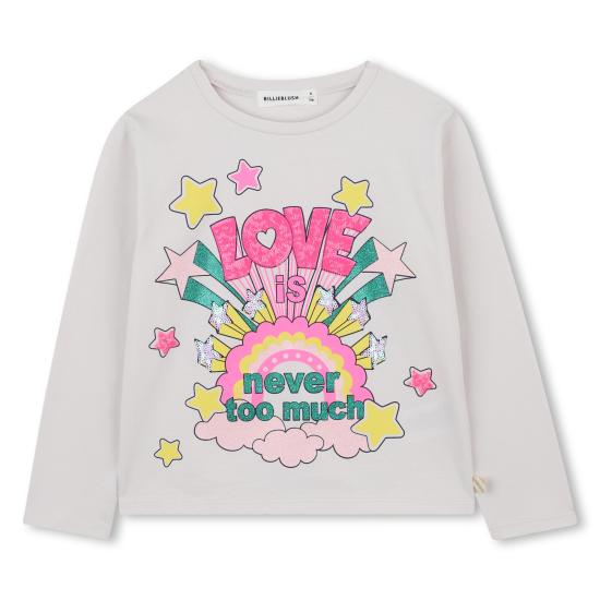 25FW [키즈] 빌리블러쉬 티셔츠 U21608 121 Cream