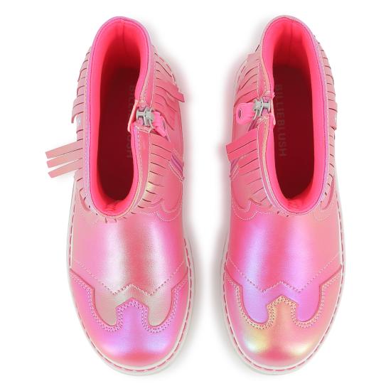 25FW [키즈] 빌리블러쉬 미들 부츠 U21479 47A Pink - BILLIEBLUSH