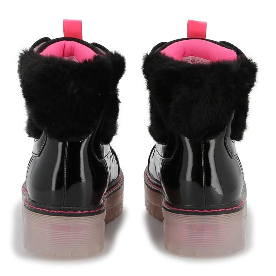 25FW [키즈] 빌리블러쉬 미들 부츠 U21480 09B Black - BILLIEBLUSH