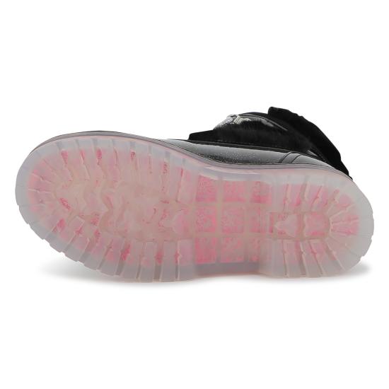 25FW [키즈] 빌리블러쉬 미들 부츠 U21480 09B Black - BILLIEBLUSH