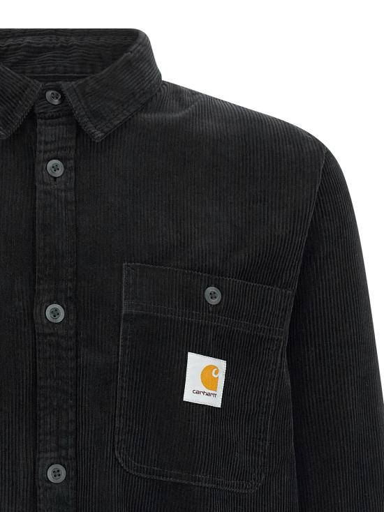 25FW 칼하트 WIP 긴팔 셔츠 I03583789XX Black - CARHARTT WIP