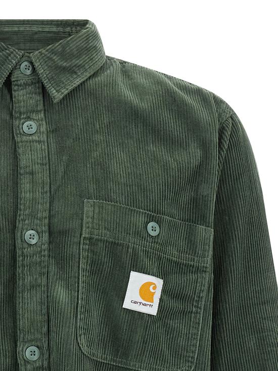 25FW 칼하트 WIP 긴팔 셔츠 I0358372ZXXX Green - CARHARTT WIP