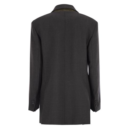 25FW 위켄드막스마라 수트 자켓 2525046046600 DARK GREY - WEEKEND MAX MARA