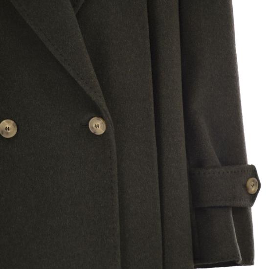 25FW 위켄드막스마라 스말토 코트 2525016026600 DARK GREEN - WEEKEND MAX MARA