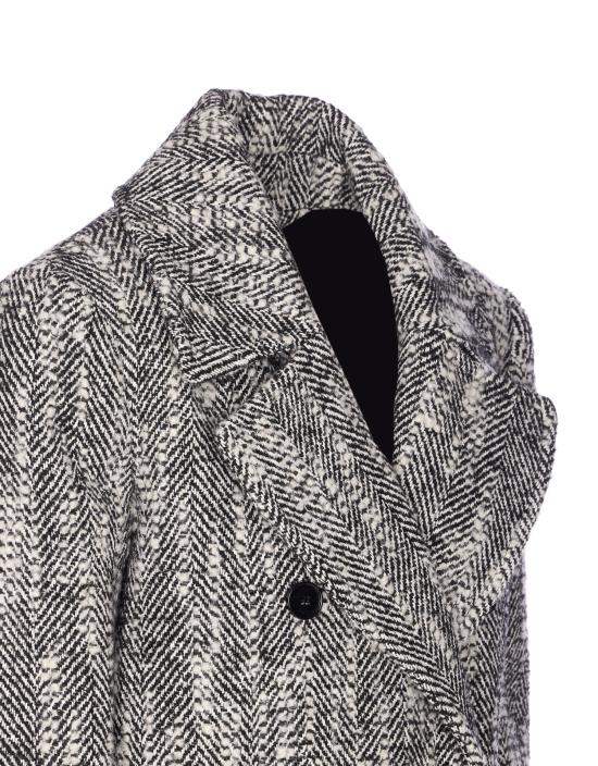 25FW 파트리지아페페 코트 2O0213 A669F2SQ Grey - PATRIZIA PEPE