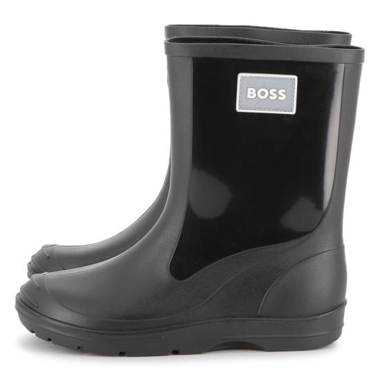 25FW [키즈] 휴고보스 미들 부츠 J52723 09B Black - HUGO BOSS