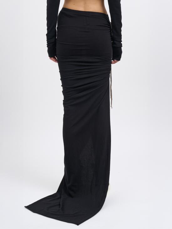 25FW 다크쉐도우 롱 스커트 MDS02E7337RN09 Black - DRKSHDW