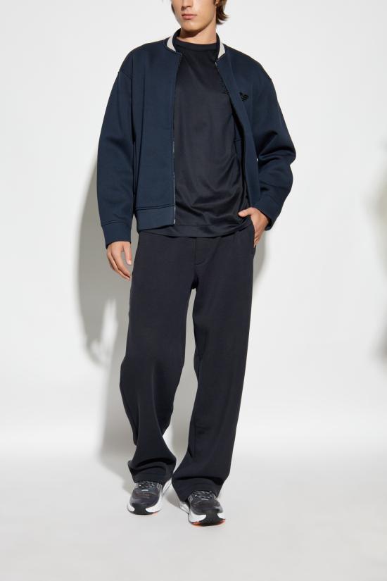 25FW 엠포리오 아르마니 긴팔 티셔츠 EM002877 AF17545 UB118 Blue - EMPORIO ARMANI