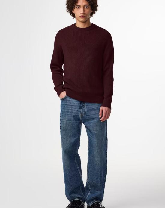 25FW 엔엔07 스웨터 2366600726 533 Wine Red - NN07