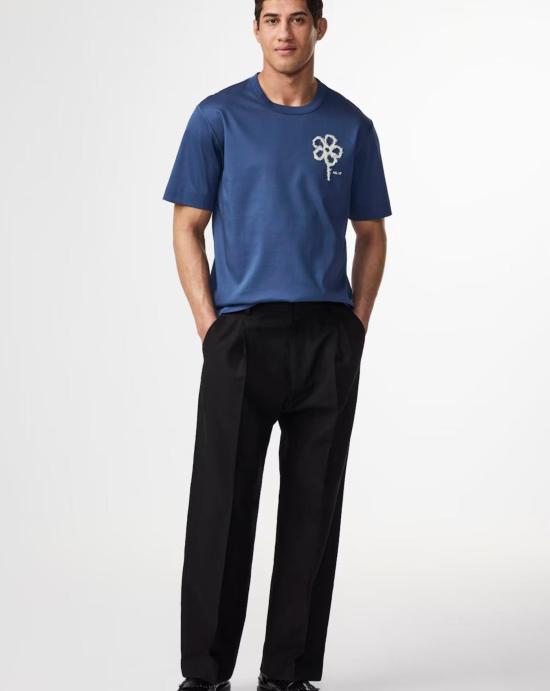 25FW 반팔 티셔츠 2453525486 20D Blue - NN07