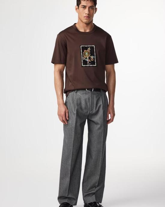 25FW 반팔 티셔츠 2560000086 826 Brown - NN07