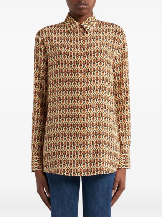 25FW 에트로 셔츠 WRIA0013 99SA1J5X0823 Beige - ETRO