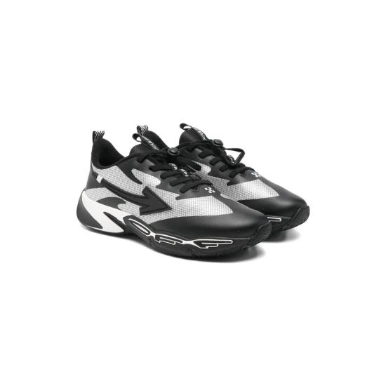 25FW [키즈] 오프화이트 스니커즈 OBIA013F25FA B001 0110 BLACK GREY