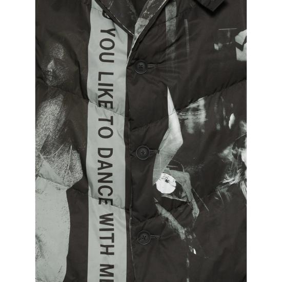 25FW 요지 야마모토 코트 HLJ41825 BLACK BLACK GREY - YOHJI YAMAMOTO