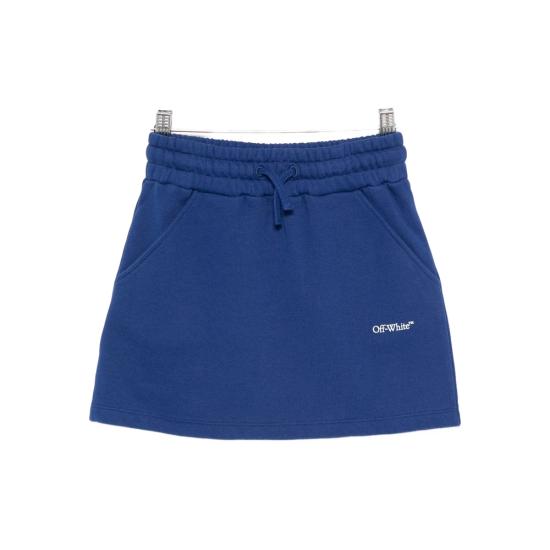 25FW [키즈] 오프화이트 스커트 OGCK002F25FL E001 4501 BLUE