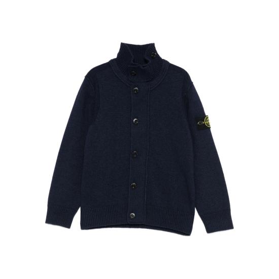25FW [키즈] 스톤 아일랜드 가디건 165100003 S00M1 V0020 BLUE