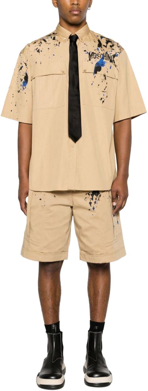  모스키노 숏팬츠 A032120211148 BEIGE - MOSCHINO