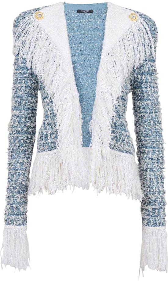  발망 코트 CF1SK056KF88SLJ BLUE