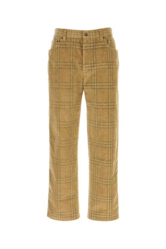 25FW 버버리 체크 코듀로이 팬츠 8113484 B9368 Checked