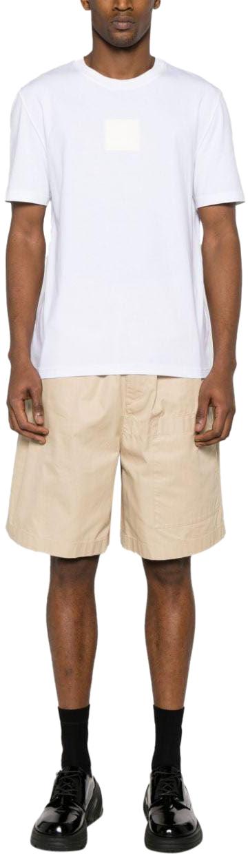  모스키노 반팔 티셔츠 A072502390001 WHITE - MOSCHINO