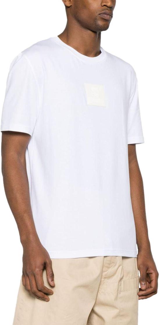  모스키노 반팔 티셔츠 A072502390001 WHITE - MOSCHINO