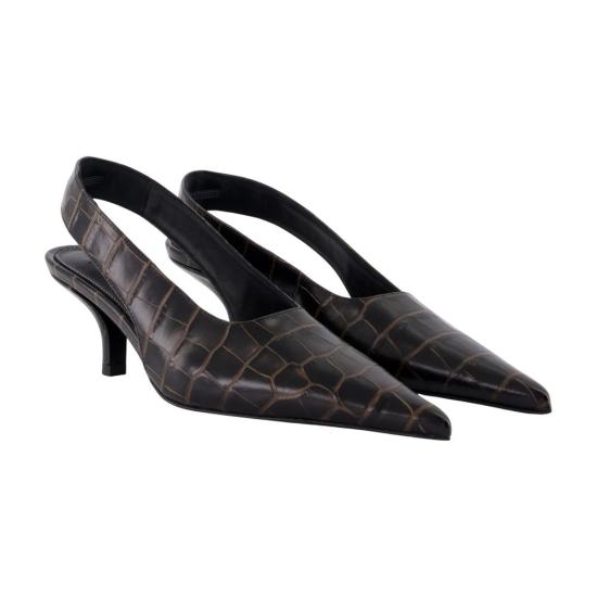 26FW 토템 힐/펌프스 252 WAS0205 LE0076 034 brown - TOTEME