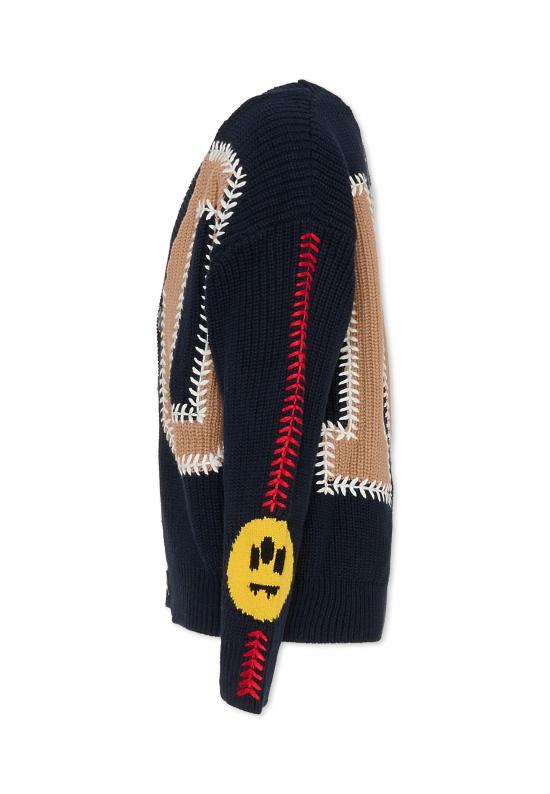 25FW [키즈] 바로우 가디건 F5BKJUCA065 060 BLUE - BARROW