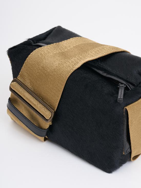 26SS 우마 왕 크로스백 MUB0022UW924 Black Brown - UMA WANG