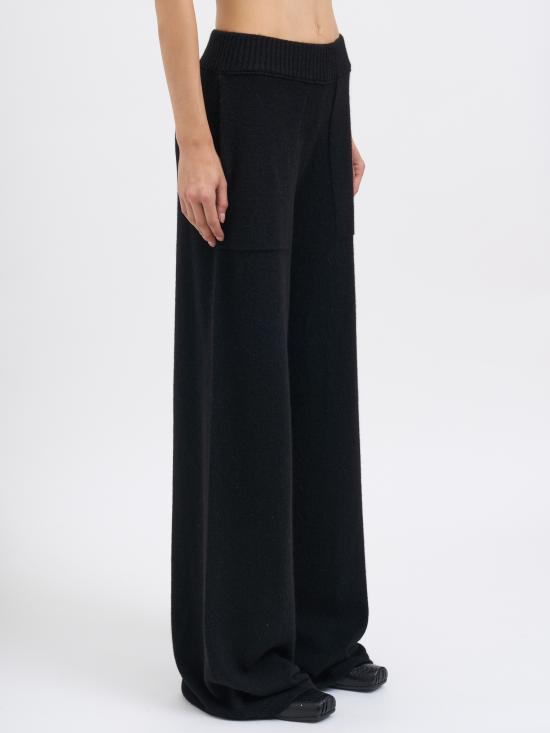 25FW 우마 왕 팔라초 팬츠 MUK7153UW900 Black - UMA WANG