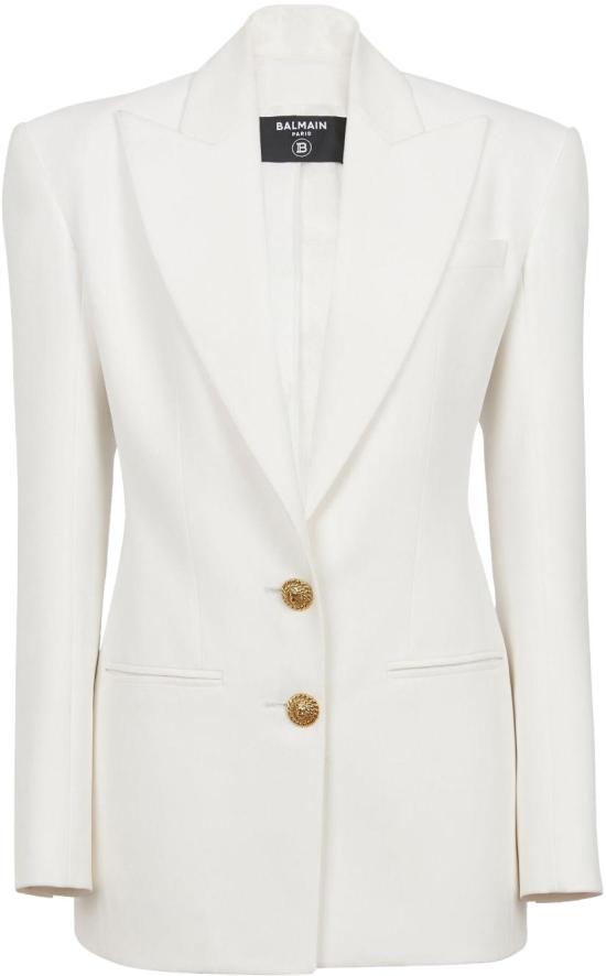  발망 코트 CF1SE055VE170FA WHITE